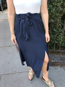 Summer Blues Midi Skirt