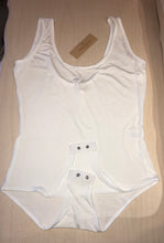 Load image into Gallery viewer, Bamboo Tank Bodysuit - White
