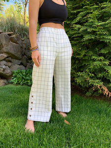 Summer Plaid Pants